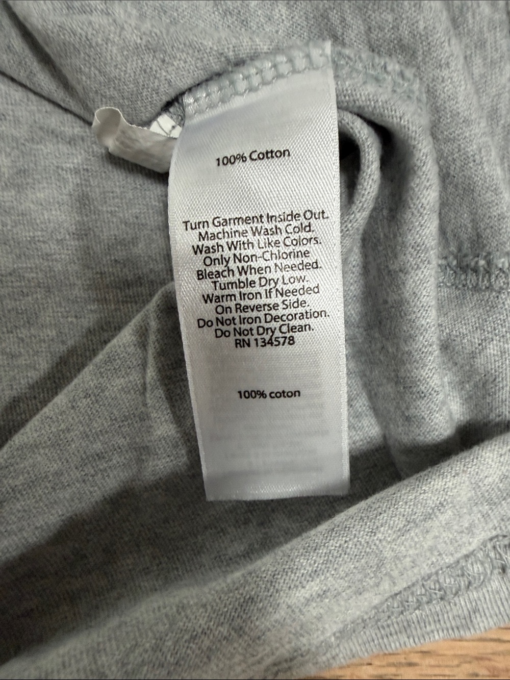 Vineyard Vines Light Gray Crewneck Tee - Picture 8 of 9